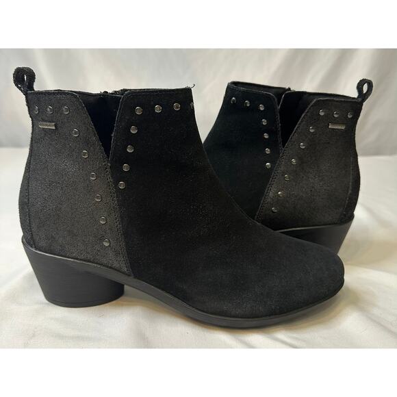 Romika by Josef Seibel Daisy 01 Black Leather Waterproof Ankle Boots Size 9.5 - Picture 3 of 7